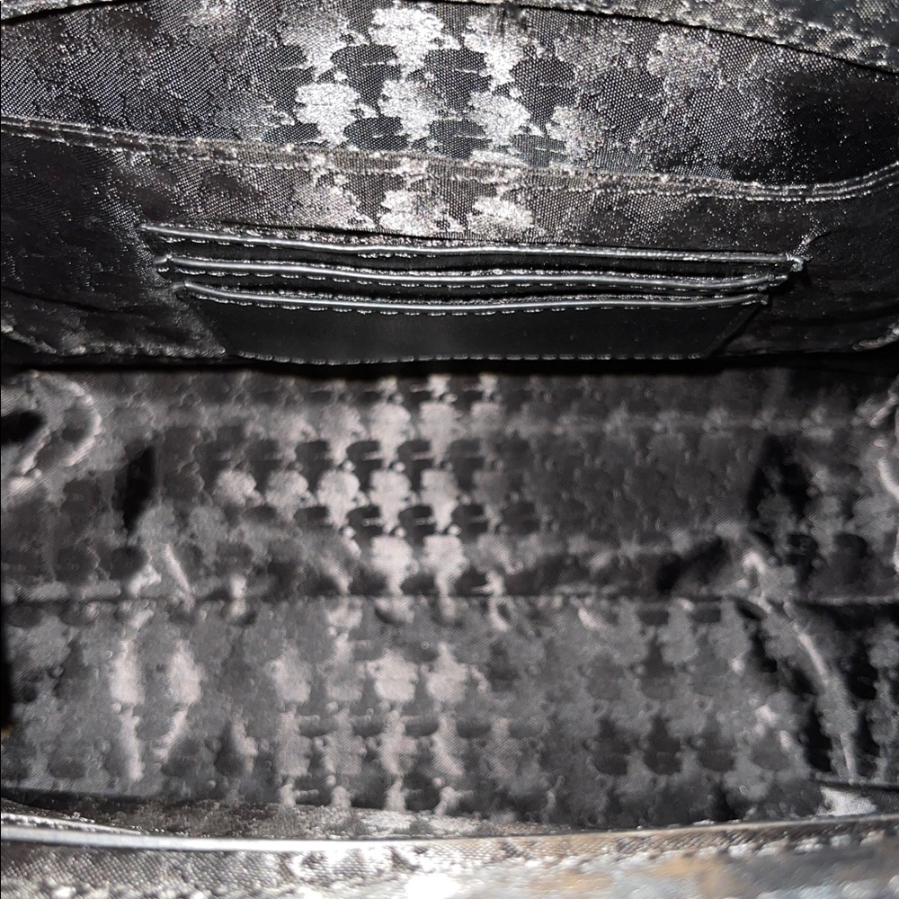 Karl Lagerfeld Black Tote with Colorful Lettering SOLD - Picture 6 of 8